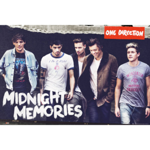 Posters Plakát, Obraz - One Direction - midnight memories, (91,5 x 61 cm)