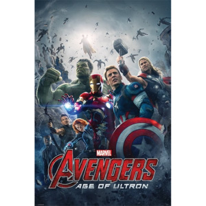 Plakát, Obraz - Avengers: Age Of Ultron - One Sheet, (61 x 91,5 cm)