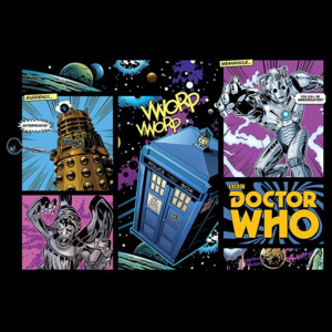 Plakát, Obraz - Doctor Who - Comic Layout, (91,5 x 61 cm)