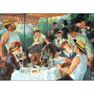 Obraz, Reprodukce - Snídaně veslařů, 1880-81, Pierre-Auguste Renoir, (70 x 50 cm)