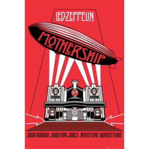 Plakát, Obraz - Led Zeppelin – mothership, (61 x 91,5 cm)