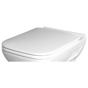 KALE - BABEL WC sedátko soft close, duroplast, bílá/chrom (70110729)