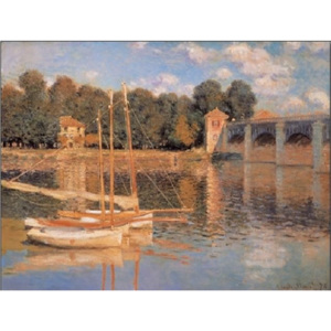 Obraz, Reprodukce - Most v Argenteuil, Claude Monet, (80 x 60 cm)