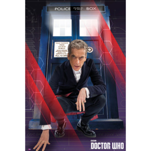 Plakát, Obraz - Doctor Who - Crouching, (61 x 91,5 cm)