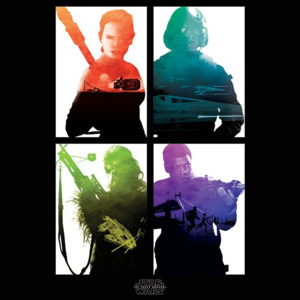 Plakát, Obraz - Star Wars VII: Síla se probouzí - Rebel Blocks, (61 x 91,5 cm)