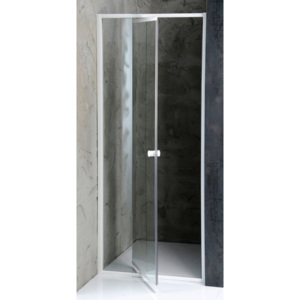 AQUALINE - AMICO sprchové dveře výklopné 740-820x1850 mm, čiré sklo (G70)