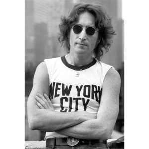 Plakát, Obraz - John Lennon - nyc bob gruen, (61 x 91,5 cm)