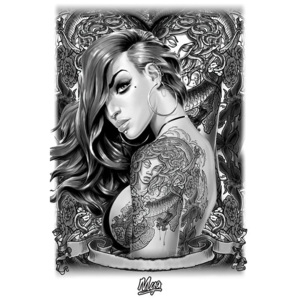 Plakát, Obraz - Mya Tattoo, (61 x 91,5 cm)