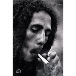 Plakát, Obraz - Bob Marley - Smoke, (61 x 91,5 cm)