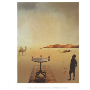 Obraz, Reprodukce - Sluneční stůl, 1936, Salvador Dalí, (24 x 30 cm)