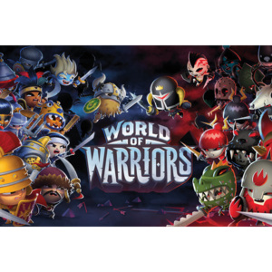 Plakát, Obraz - World of Warriors - Characters, (91,5 x 61 cm)