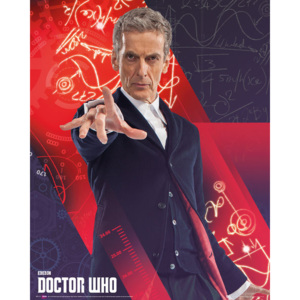 Plakát, Obraz - Doctor Who - Capaldi, (40 x 50 cm)