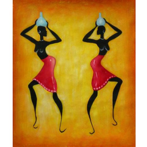 Obraz - Afričtí tanečníci