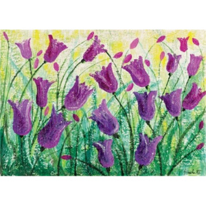 Obraz, Reprodukce - Spring Flowers, (30 x 30 cm)