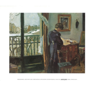 Obraz, Reprodukce - Jour d'hiver, 1905, Pierre Bonnard, (30 x 24 cm)