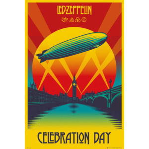 Plakát, Obraz - Led Zeppelin - Celebration Day, (61 x 91,5 cm)