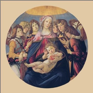 Obraz, Reprodukce - Madona ve skalách, Leonardo Da Vinci, (50 x 50 cm)