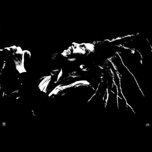 Plakát, Obraz - Bob Marley - black & white, (91,5 x 61 cm)