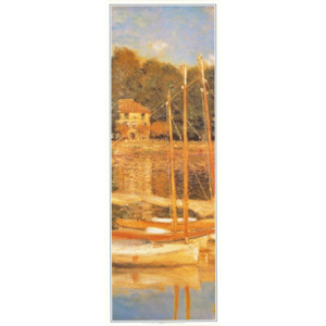 Obraz, Reprodukce - Most v Argenteuil (část), Claude Monet, (35 x 100 cm)