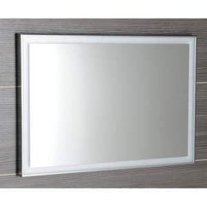 SAPHO - LUMINAR zrcadlo v rámu s LED osvětlením 900x500mm, chrom (NL559)