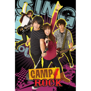 Plakát, Obraz - CAMP ROCK - group, (61 x 91,5 cm)