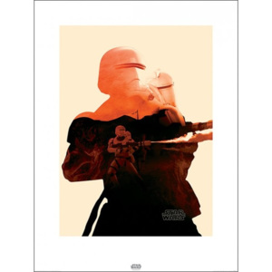 Obraz, Reprodukce - Star Wars VII: Síla se probouzí - Flametrooper Tri, (60 x 80 cm)