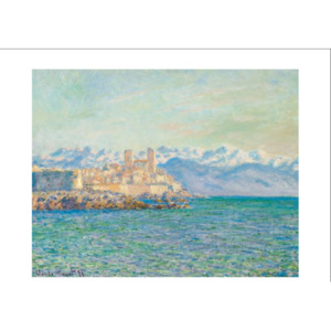 Obraz, Reprodukce - Stará pevnost v Antibes - The Old Fort at Antibes, Claude Monet, (70 x 50 cm)