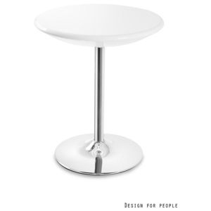 Uni-Q Barový stolek Bistro Bílá + doprava ZDARMA