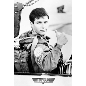 Plakát, Obraz - TOP GUN - Tom Cruise, (61 x 91,5 cm)