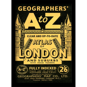 Obraz na zeď - Londýn - A-Z Vintage