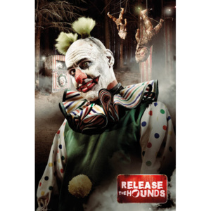 Plakát, Obraz - Release the Hounds - Clown, (61 x 91,5 cm)
