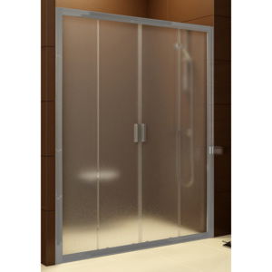 Ravak BLDP4-120 GRAPE Sprchové dveře posuvné čtyřdílné 120 cm satin 0YVG0U00ZG