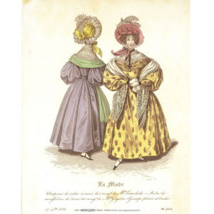Obraz, Reprodukce - Šaty 3, Chapeau, (24 x 30 cm)