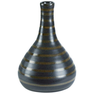 Váza CUBA ASA Selection tmavě hnědá, 15 cm