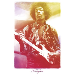 Plakát, Obraz - Jimi Hendrix - legendary, (61 x 91,5 cm)