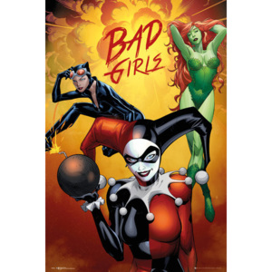 Plakát, Obraz - DC Comics - Badgirls Group, (61 x 91,5 cm)