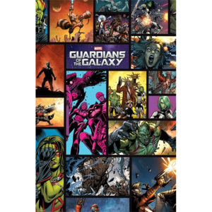 Plakát, Obraz - Strážci Galaxie - Comics, (61 x 91,5 cm)