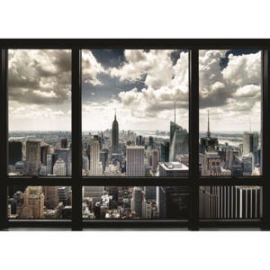 Plakát, Obraz - New York - window, (140 x 100 cm)