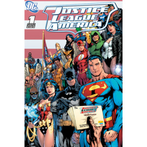 Plakát, Obraz - DC COMICS - justice league cover, (61 x 91,5 cm)