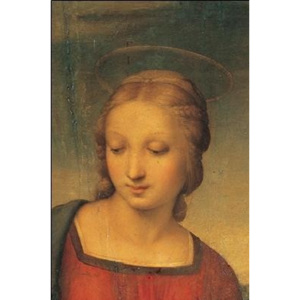 Obraz, Reprodukce - Rafael Santi - Madona se stehlíkem - Madonna del Cardellino, Raffaello, (35 x 50 cm)