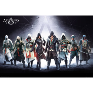 Plakát, Obraz - Assassin's Creed - Characters, (91,5 x 61 cm)
