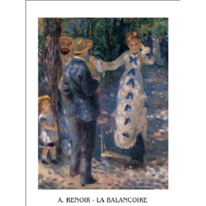 Obraz, Reprodukce - Houpačka, 1876, Pierre-Auguste Renoir, (60 x 80 cm)