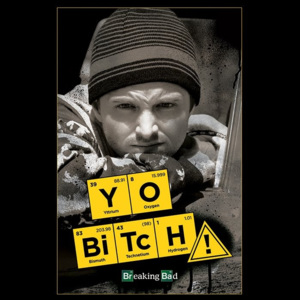 Plakát, Obraz - BREAKING BAD - yo bitch!, (61 x 91,5 cm)
