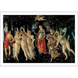 Obraz, Reprodukce - Primavera - Jaro, Sandro Botticelli, (70 x 50 cm)
