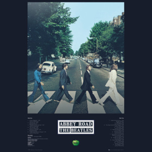 Plakát, Obraz - Beatles - Abbey Road Tracks, (61 x 91,5 cm)