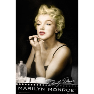 Plakát, Obraz - MARILYN MONROE - lipstick, (61 x 91,5 cm)