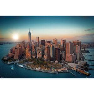 Plakát, Obraz - New York - Freedom Tower Manhattan, (91,5 x 61 cm)