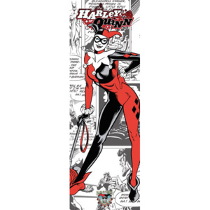 Plakát, Obraz - DC Comics - Harley Quinn Comic, (53 x 158 cm)
