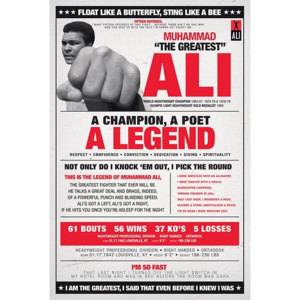 Plakát, Obraz - Muhammad Ali - vintage corbis, (61 x 91,5 cm)