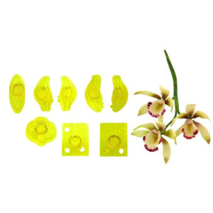 Sada 8ks formiček – malá orchidej Cymbidium - PME